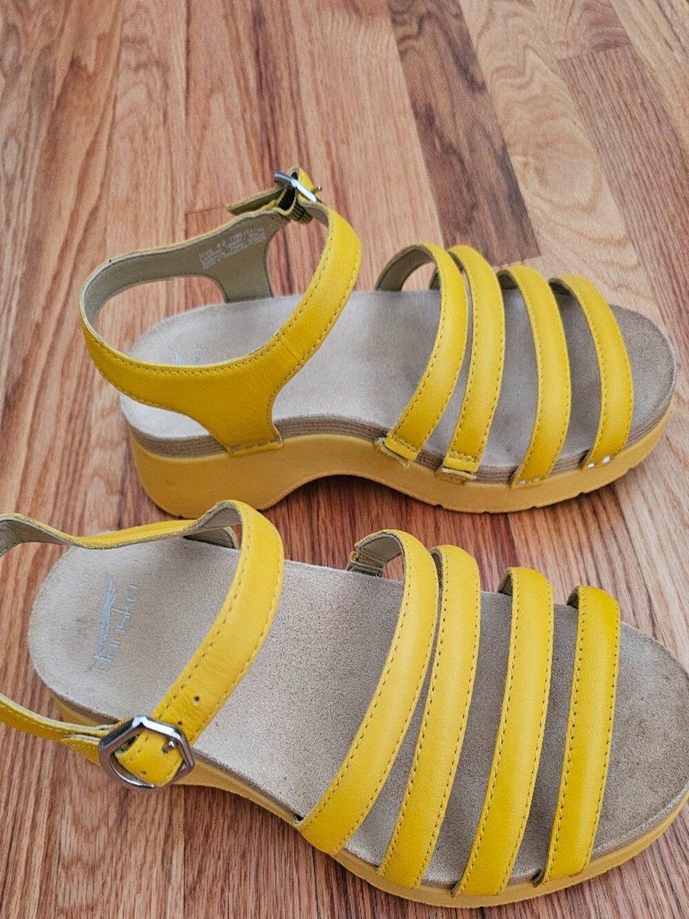 Yellow Dansko Roxie Sandal